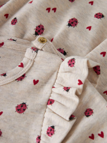 NAME IT Kjole Haline Peyote Melange